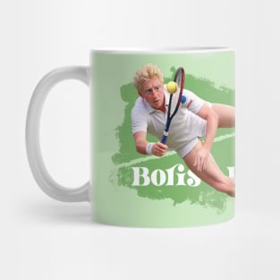 Boris Becker cartoon Mug